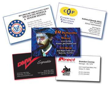* Business Cards