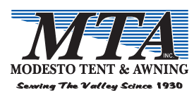 Modesto Tent and Awning, Inc.