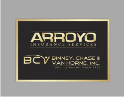 Engraved Sign with Logo