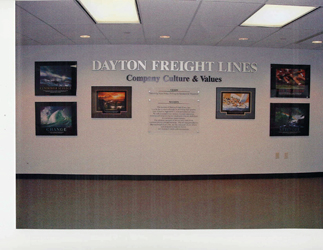 Wall Exhibit - Dayton Freight