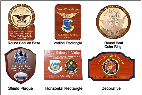 Personalized City, County, Police, Sheriffs and Fireman  Plaques
