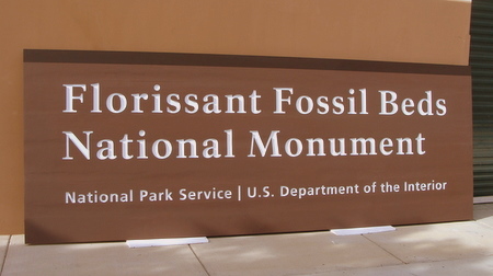G16006 - Carved Cedar National Monument Sign