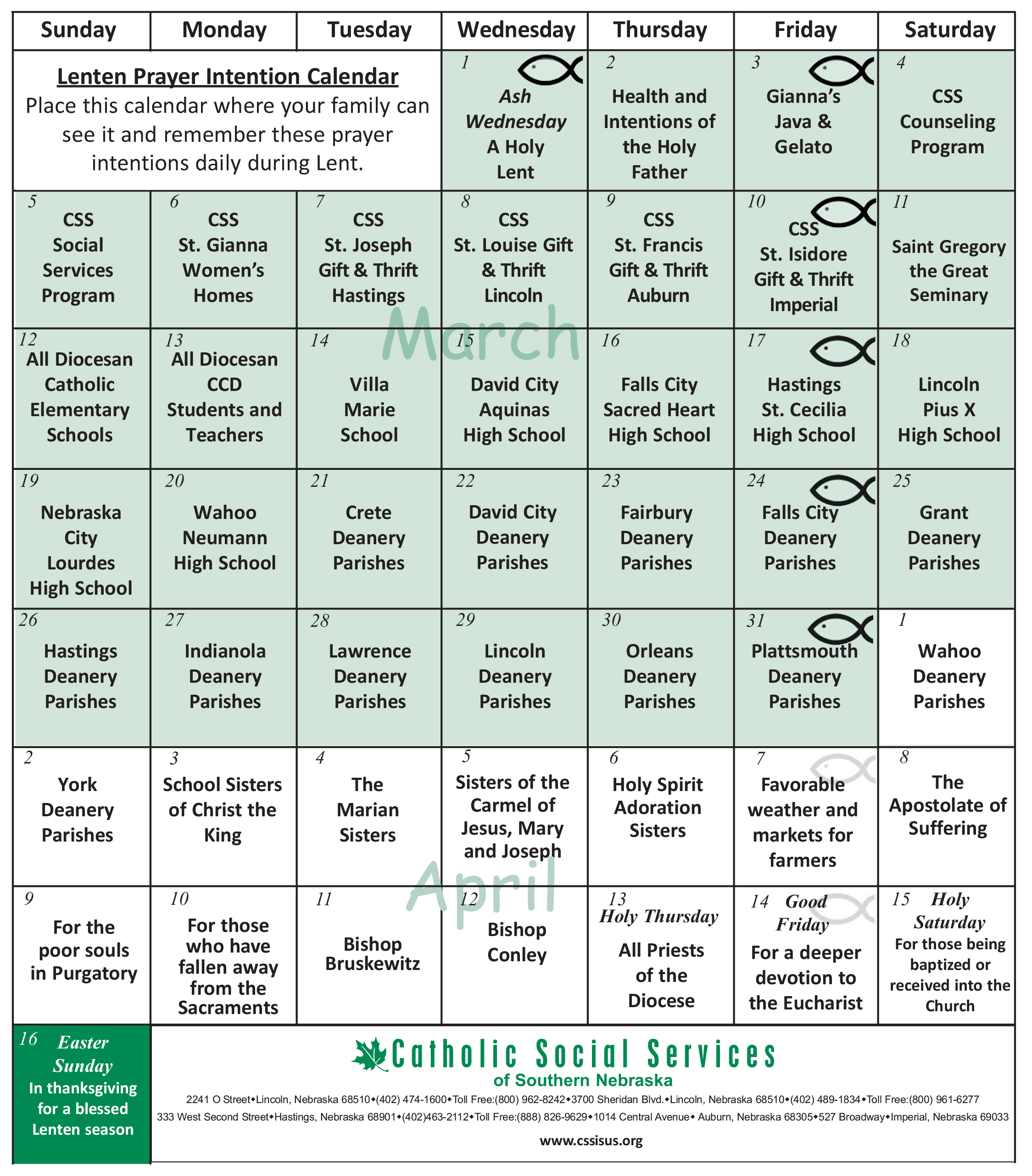 Catholic Social Services of Southern Nebraska Lincoln