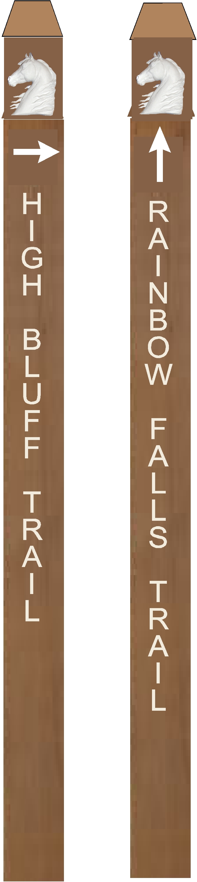 G16140 - Equestrian Trail Markers