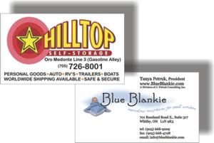 Business Cards Printing by CustomPrinting.ca & Brooklin Signs