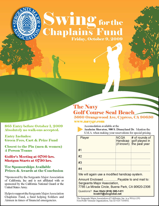 SMA Golf Tournament | 2009