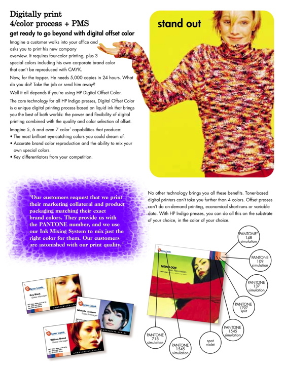 Digitally Print PMS Colors