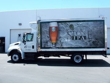 Stone IPA Truck