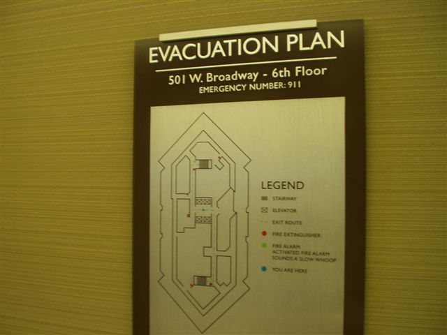 Evacuation Maps