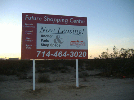 Pleasent Valley Property 8'x12' Sign