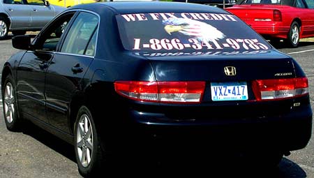 50/50 Window perf. whole car
