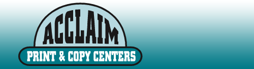 Acclaim Print and Copy Centers