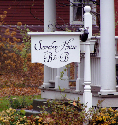 Bed & Breakfast road sign