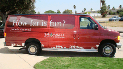 VAN WRAP RED