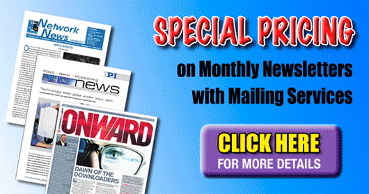 Special Offers, Brochures, Newsletters, 4 Color