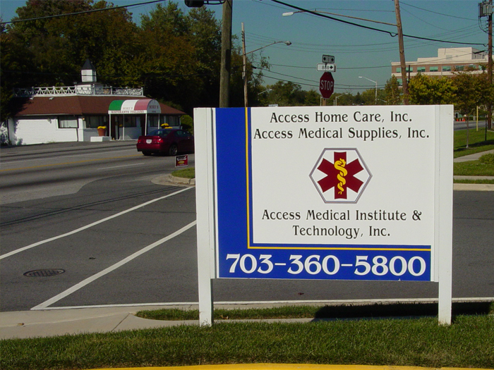 Access Medical Site Sign