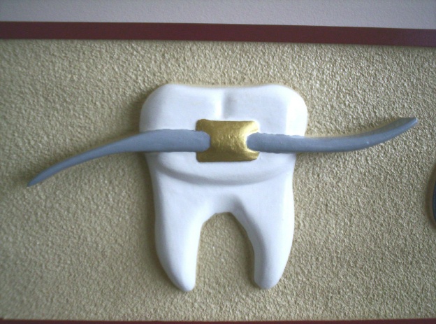 BA11632 – Sandblasted HDU Orthodontics Wall and Door Sign.