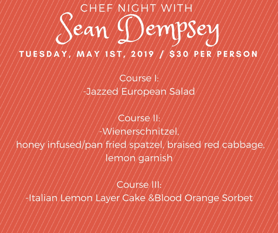 Chef Night Sean Dempsey