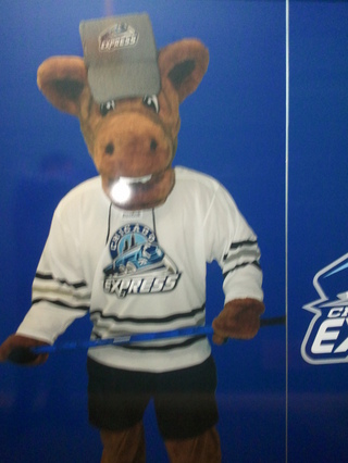 Chicago Express Mascot - Trax