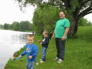 Fishing with My Family - June 2011