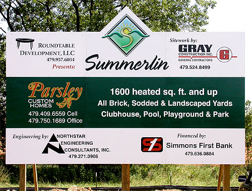 Real Estate and Site Signs
