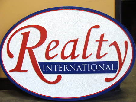 M1015 - Sandblasted Realty Company Sign
