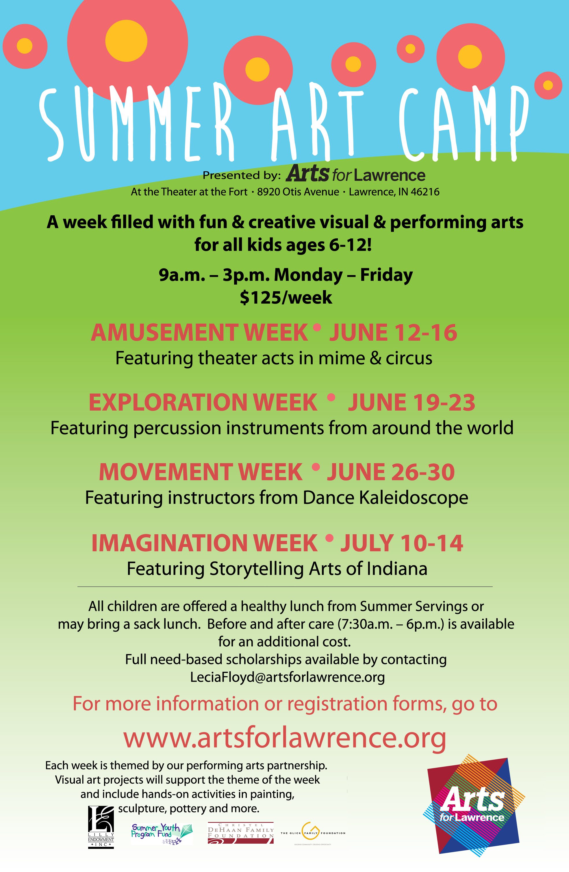 Summer Art Camp Movement Week