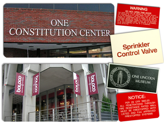 ARCHITECTURAL SIGNAGE