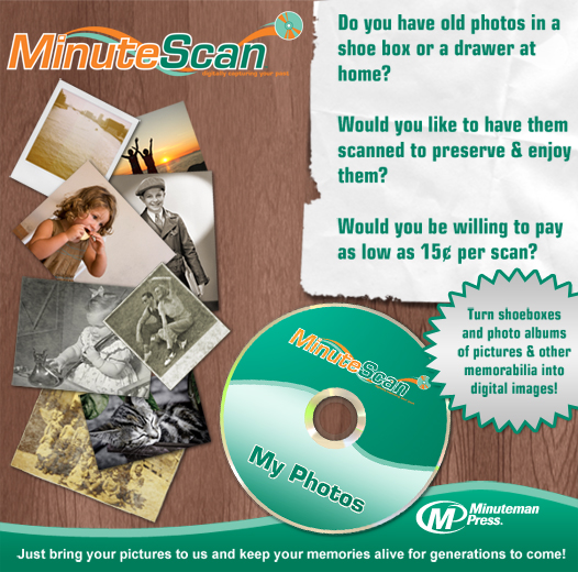 MinuteScan Photo Scanning