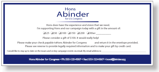 Political Contribution Cards Walking Cards Door Hangers St Paul Union Minnesota Local Political Contribution Envelopes Templates