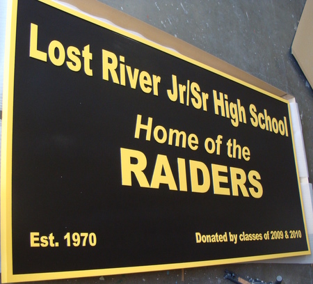 FA15611 - Large Wall Sign for Senior/Junior High School