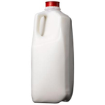 Milk, half gallon, milk jug, Plastic