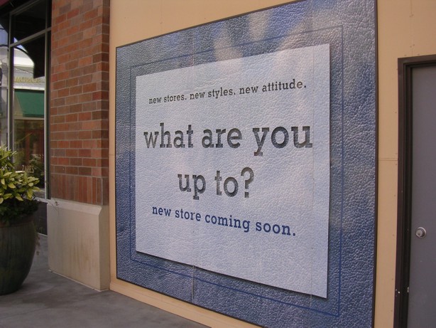 Outdoor Mall Digital Print Signs