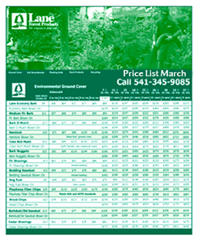 Our Price List