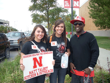 Huskers Helping the Homeless