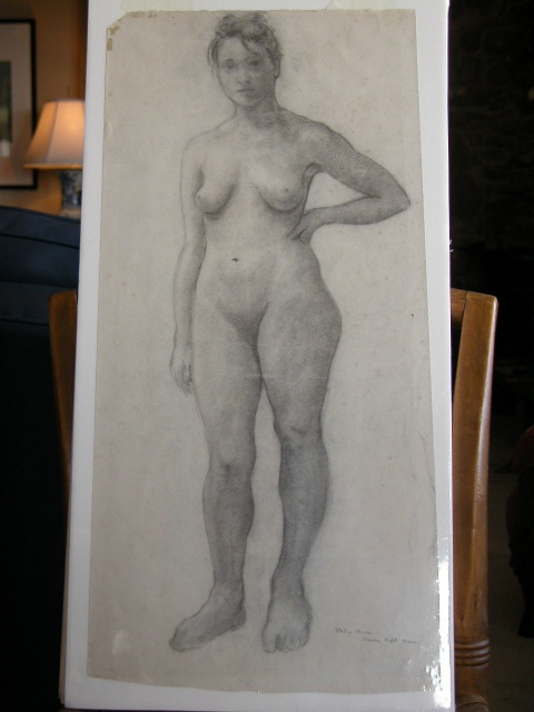 Standing Female Nude, Front