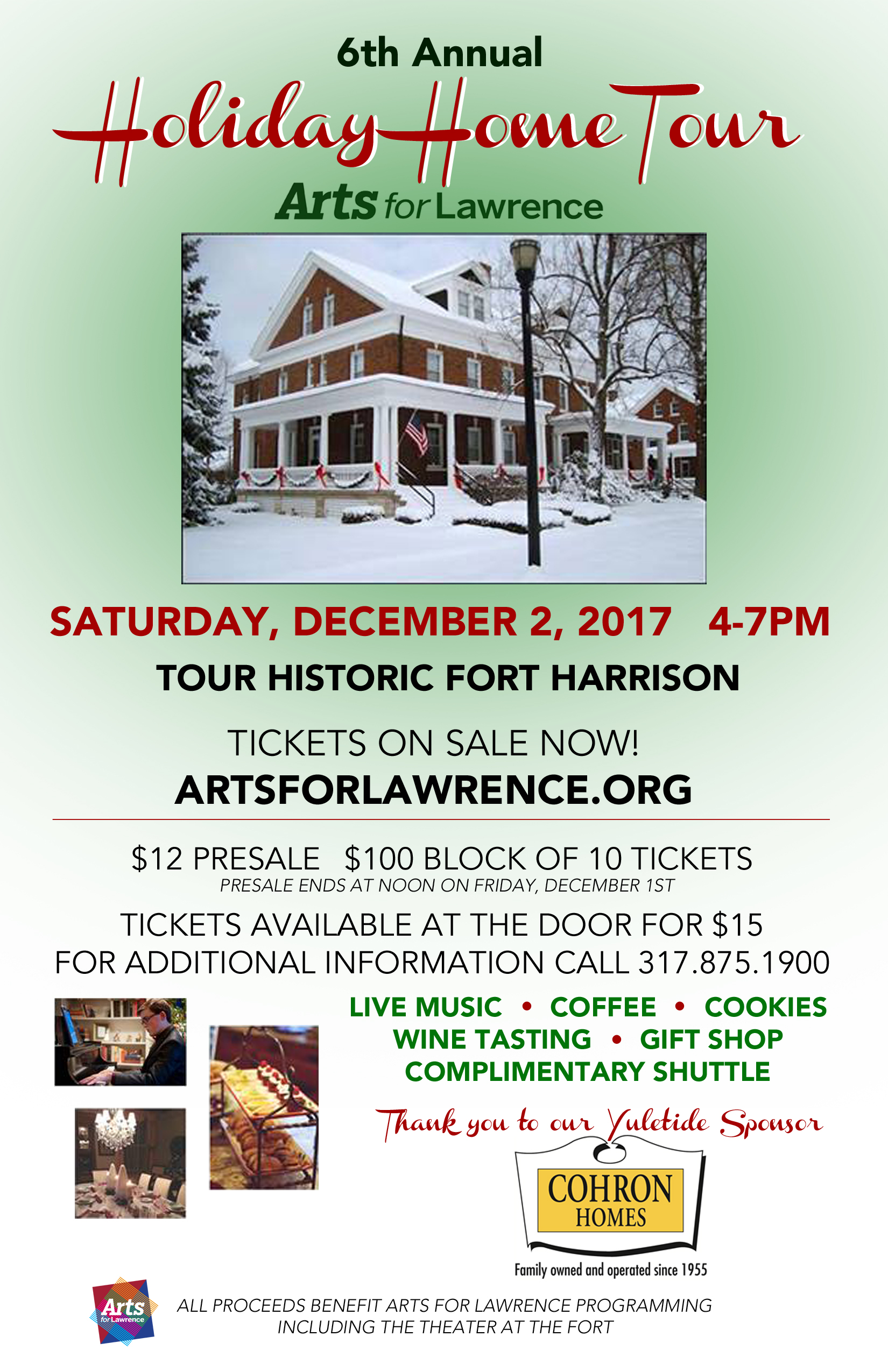 Arts for Lawrence 6th Annual Holiday Home Tour