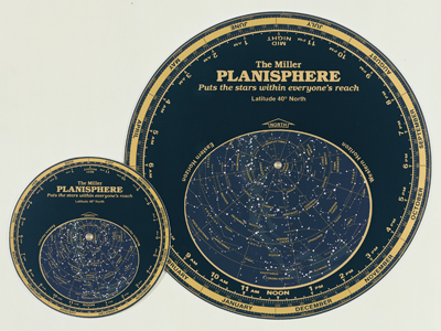 Miller Planisphere Wheel Chart