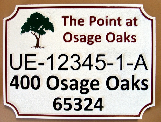 I18297 - Sandblasted HDU Sign
