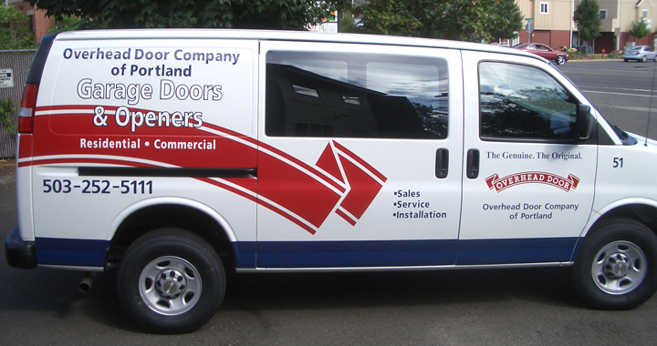 Overhead Door Van