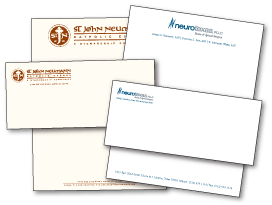 letterhead and envelopes