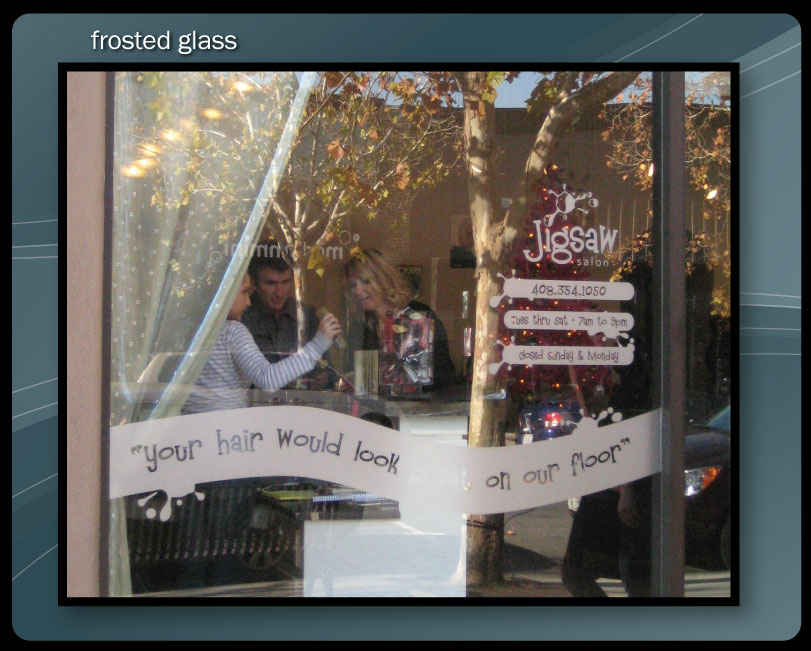 FROSTED GLASS