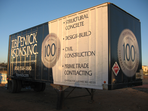 Tractor Trailer Wrap