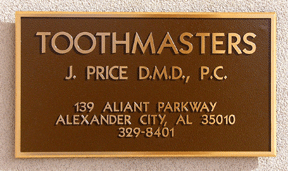 Brass Plaques