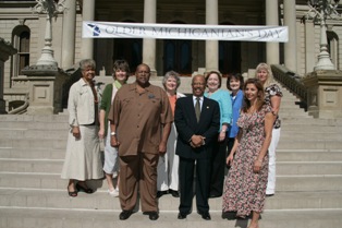 Attorney Val Lafferty helps select Michigan Volunteers of the Year winners for Older Michiganian's Day 