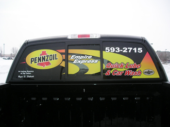 Vehicle Graphics - Empire Express