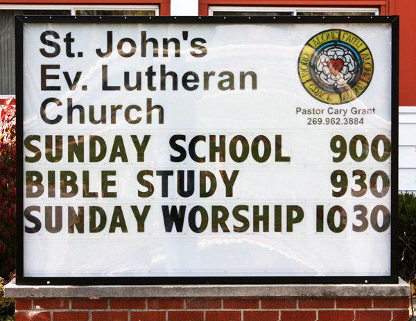 BACK LIT BOX SIGN
