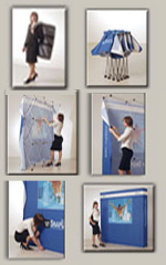 Exhibit Stretch Pop Up Displays