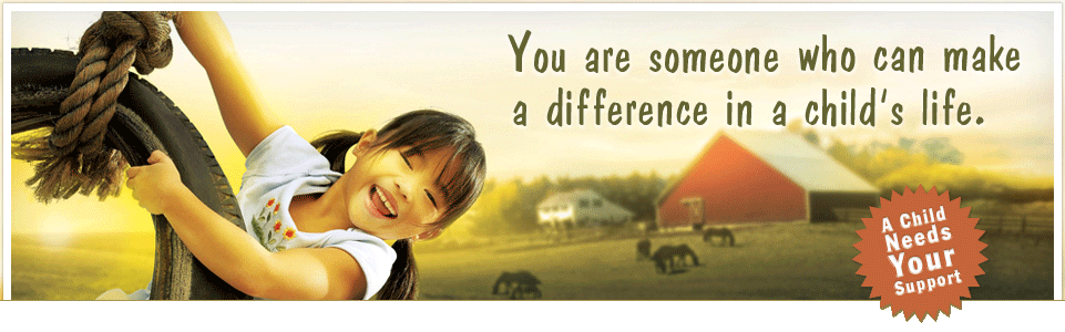 A Child Needs Your Support