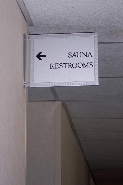 Renaissance Hotel Direction Signage